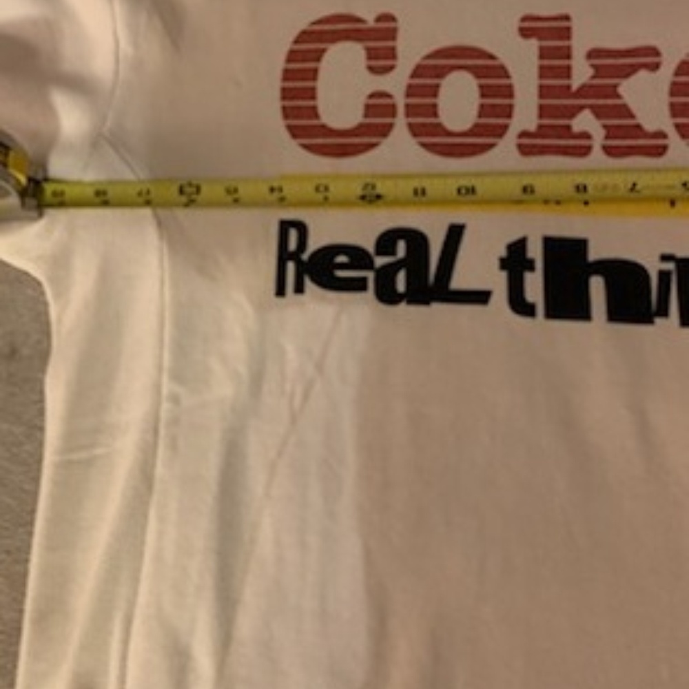 Coke cant beat the real thing cropped sweatshirt - Picture 6 of 6